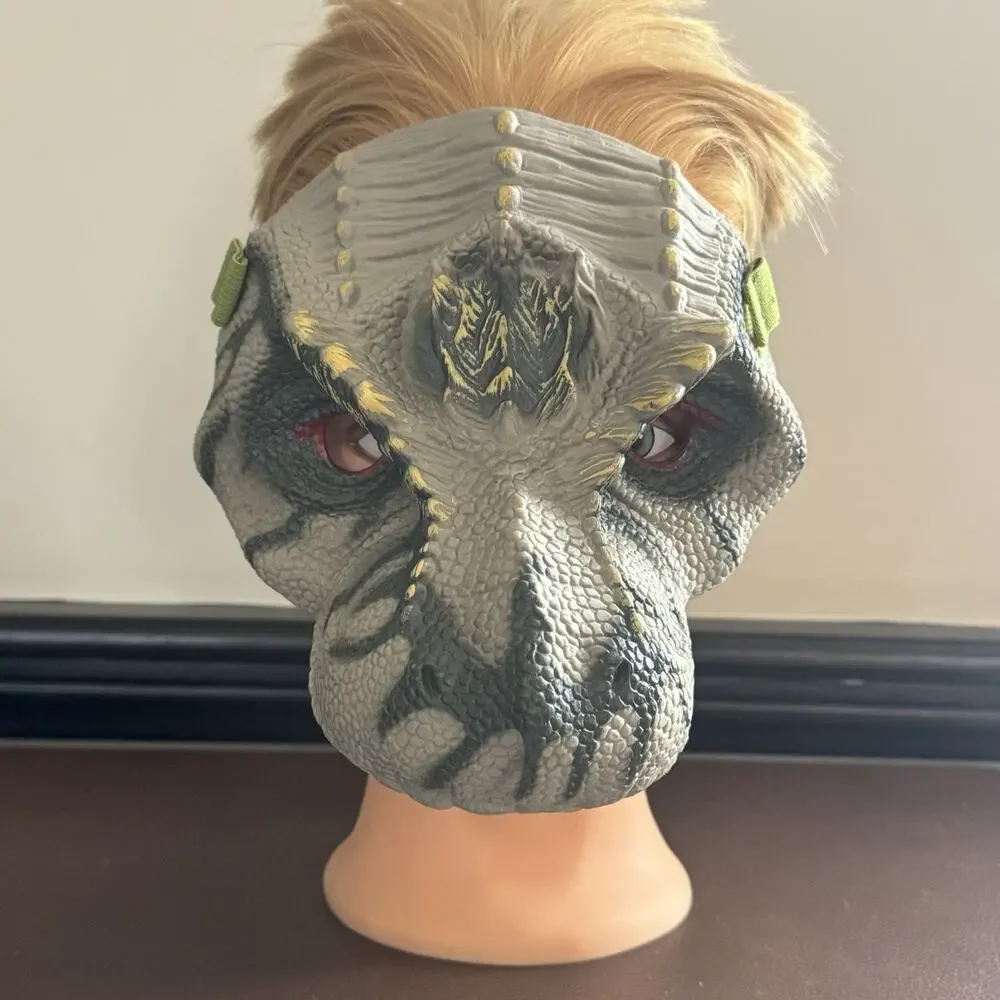 Dinosaur Child's Half Mask T-Rex Tyrannosaurus Halloween Costume Dress Up